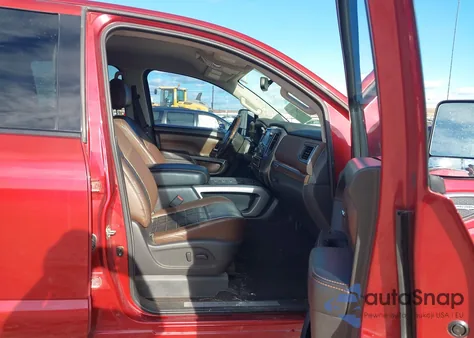 2016 Nissan Titan Xd Platinum Reserve Diesel from USA, damaged, VIN 1N6BA1F41GN516397